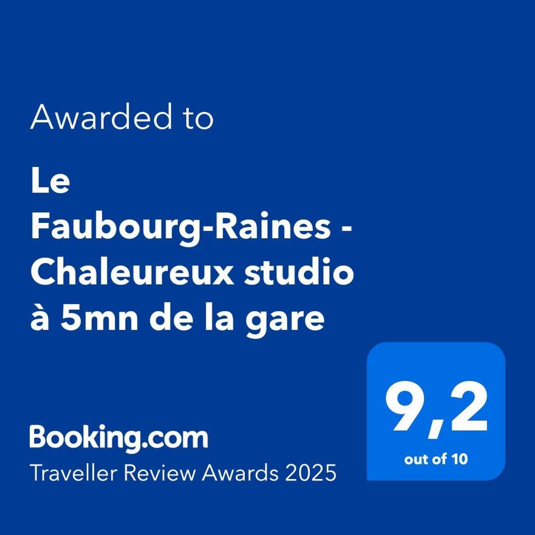 Le Faubourg-Raines - Chaleureux Studio A 5Mn De La Gare Dijon Kültér fotó