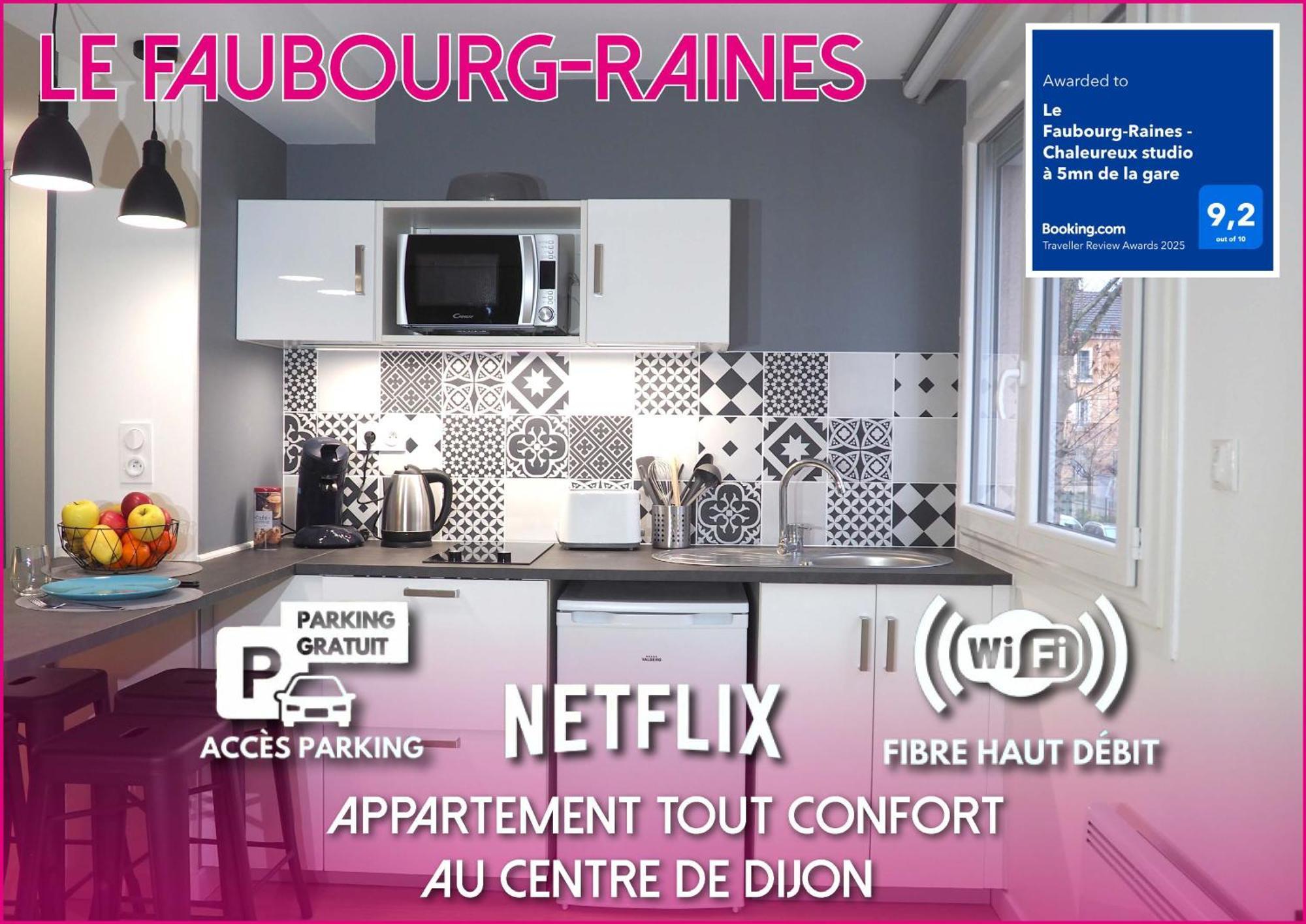 Le Faubourg-Raines - Chaleureux Studio A 5Mn De La Gare Dijon Kültér fotó